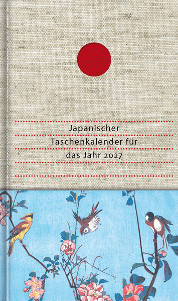 Japanischer Taschenkalneder für das Jahr 2027
